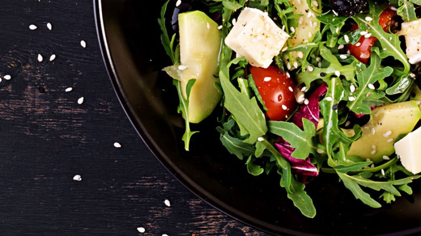 Grocery packaging for Simply Salad